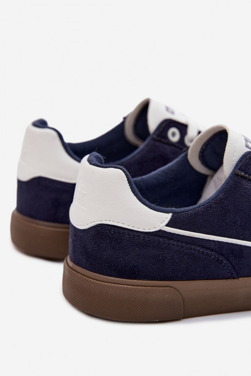 Scarpe modello sneakers per uomo Big Star TT174091 blu scuro