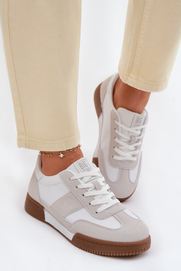 Sneakers da donna Big Star TT274910 bianche
