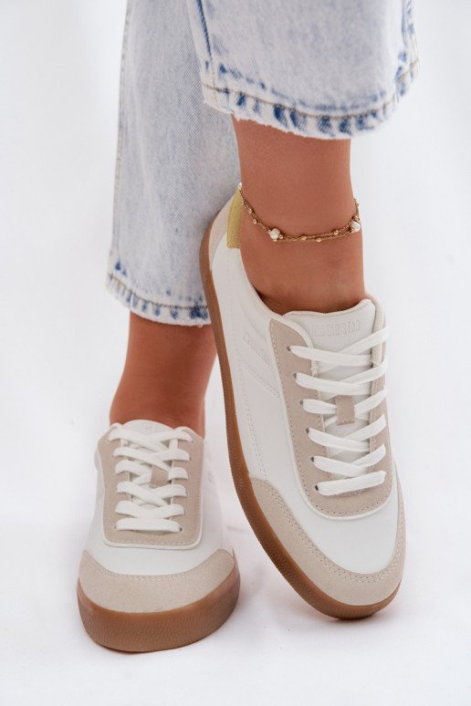 Scarpe modello sneakers Femminile in ecopelle Big Star TT274310 Colore bianco