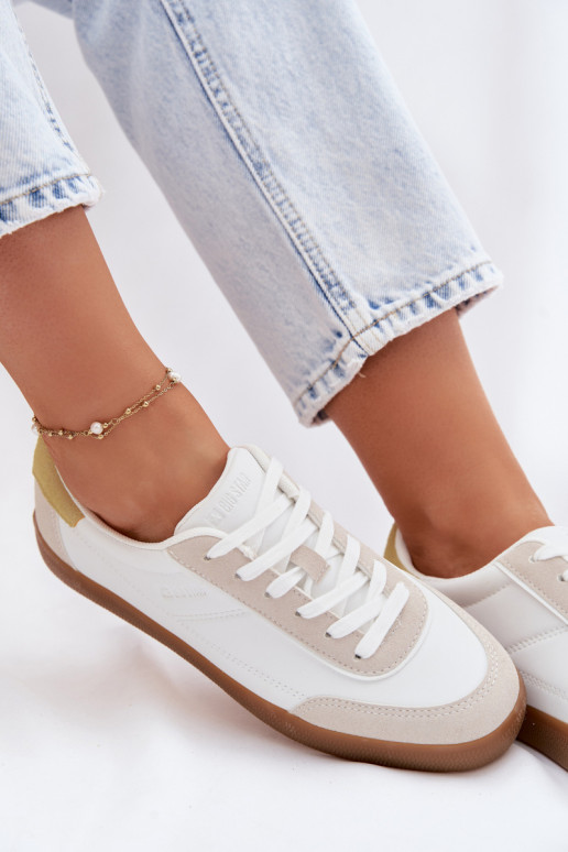 Scarpe modello sneakers Femminile in ecopelle Big Star TT274310 Colore bianco