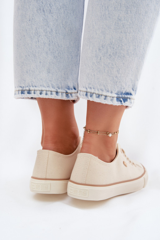 Scarpe per il tempo libero Basso Big Star TT274773 beige