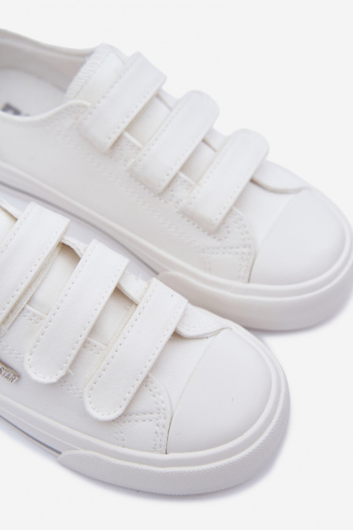 scarpe casual Infantile con chiusure adesive Big Star TT374169 Colore bianco