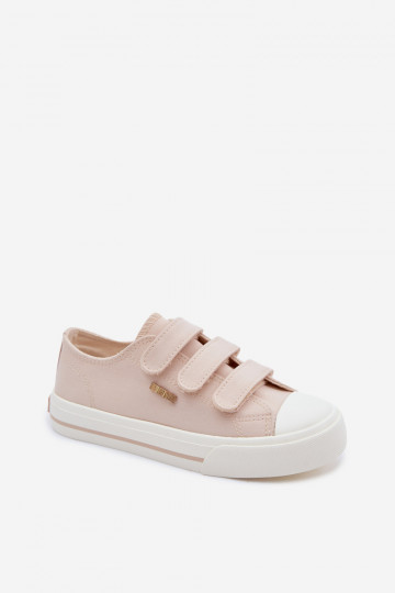 Scarpe da bambino per il tempo libero con chiusura adesiva Big Star TT374174 color sabbia