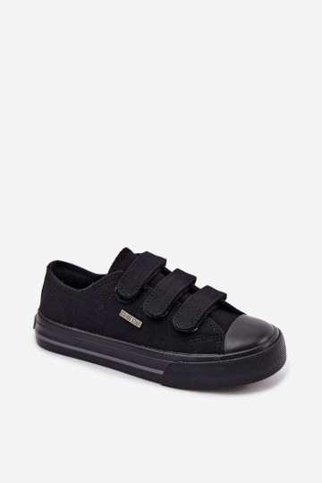 Scarpe da bambino per il tempo libero con chiusura adesiva Big Star TT374172 color nero