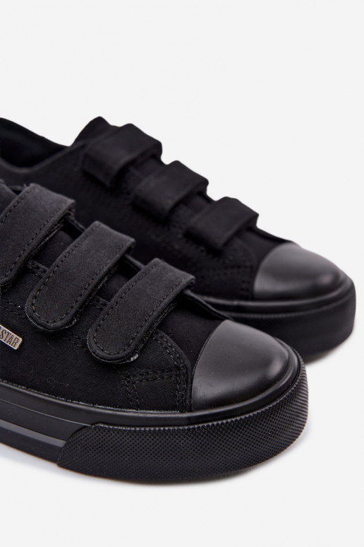 scarpe casual Infantile con chiusure adesive Big Star TT374172 colore nero