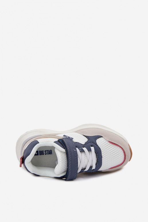 scarpe da ginnastica Scarpe modello sneakers Infantile Big Star TT374029 Colore bianco