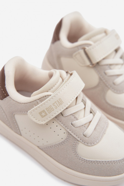 Scarpe modello sneakers Infantile Big Star TT374018 beige