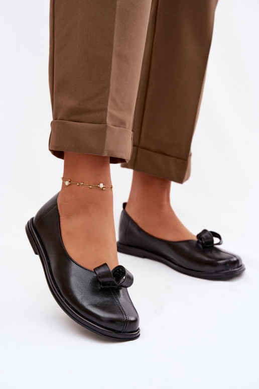 Pelle scarpe Femminile Zazoo 379 colore nero