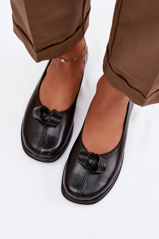 Pelle scarpe Femminile Zazoo 379 colore nero