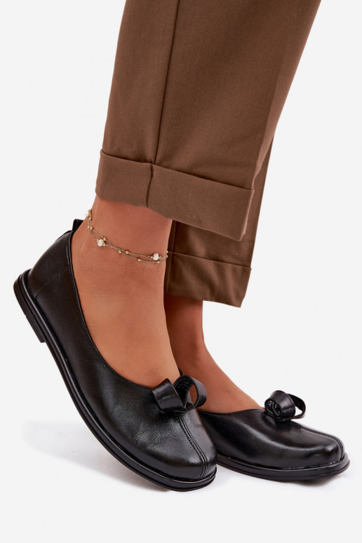 Pelle scarpe Femminile Zazoo 379 colore nero