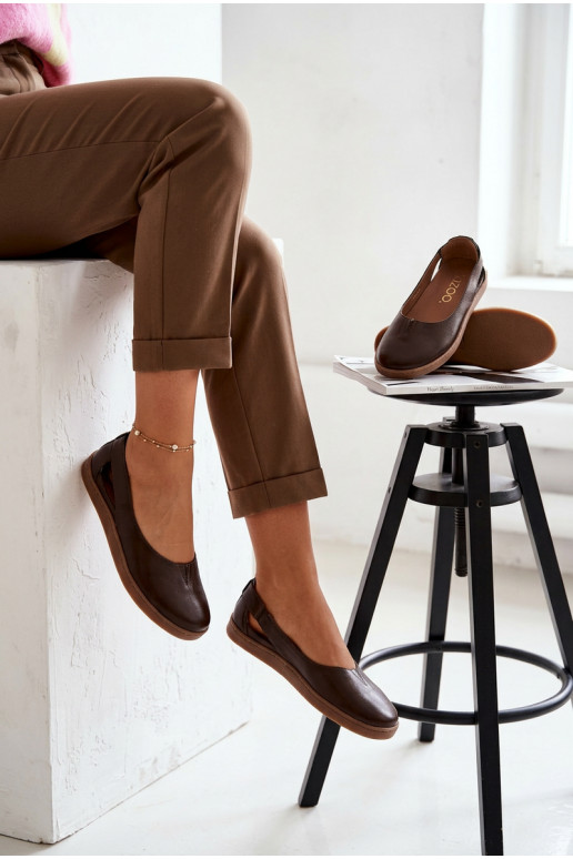 Ballerine Barefoot Zazoo 10217 CzekoladoAe