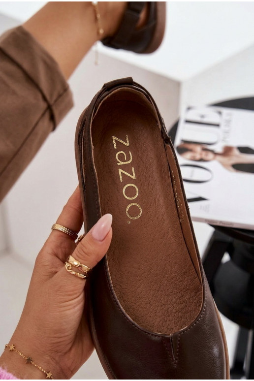 Ballerine Barefoot Zazoo 10217 CzekoladoAe