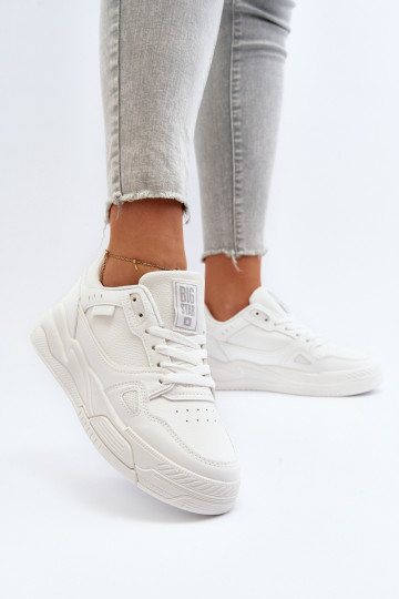 Scarpe sportive da donna Big Star NN274667 color bianco 2