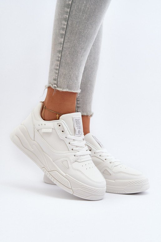 Femminile Scarpe modello sneakers Big Star NN274667 Colore bianco
