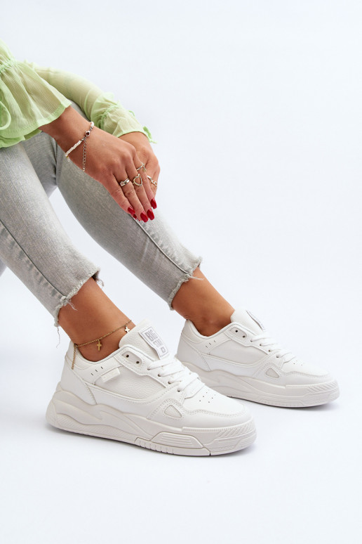 Femminile Scarpe modello sneakers Big Star NN274667 Colore bianco