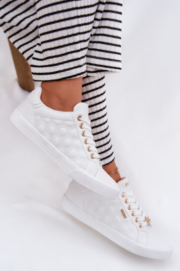 Scarpe per il tempo libero in ecopelle Big Star RR274322 Colore bianco 2