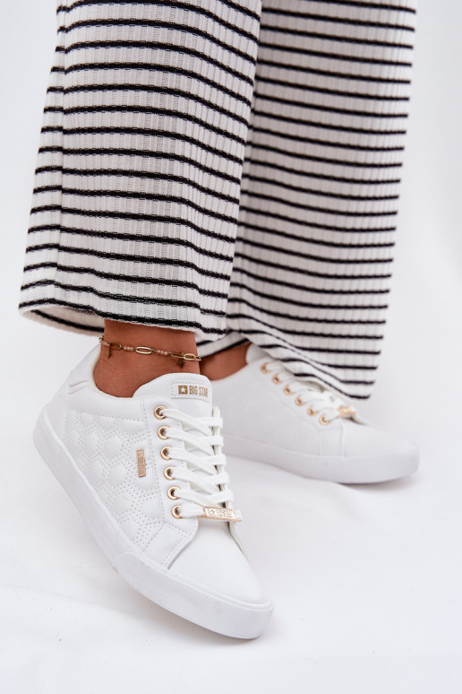 Scarpe per il tempo libero in ecopelle Big Star RR274322 Colore bianco