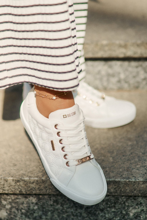 Scarpe per il tempo libero in ecopelle Big Star RR274322 Colore bianco