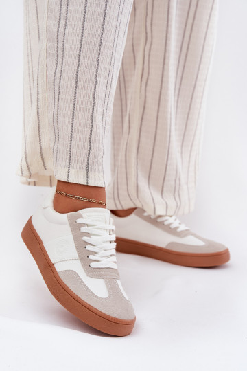 Scarpe sportive da donna Big Star RR274804 color bianco 2