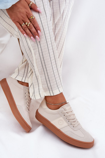 Scarpe modello sneakers Femminile Big Star RR274806 beige 2