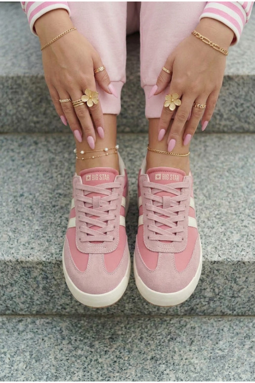 Scarpe modello sneakers Femminile Big Star TT274160 colore rosa