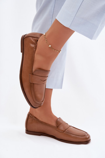 MocassiniAbilitatoturalnej Skóry Vinceza 18121 colore marrone