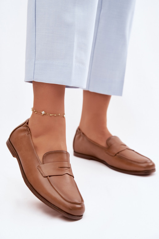 MocassiniAbilitatoturalnej Skóry Vinceza 18121 colore marrone