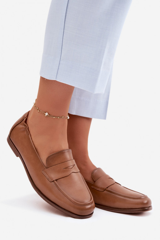 MocassiniAbilitatoturalnej Skóry Vinceza 18121 colore marrone