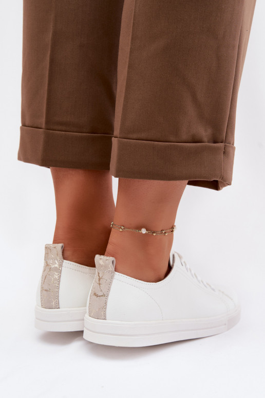 Pelle Scarpe per il tempo libero Vinceza 79536 Colore bianco