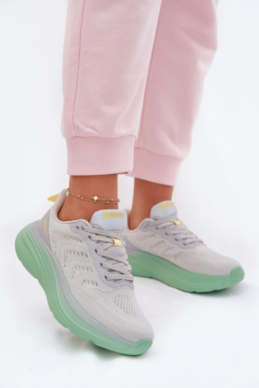 scarpe da ginnastica Femminile Big Star TT274048 colore grigio