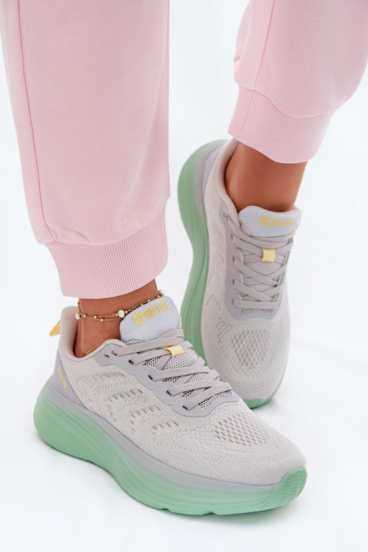 scarpe da ginnastica Femminile Big Star TT274048 colore grigio