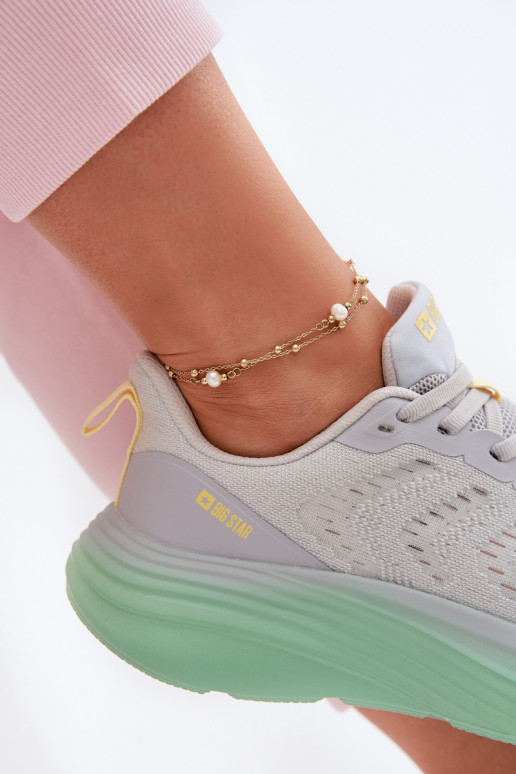 scarpe da ginnastica Femminile Big Star TT274048 colore grigio