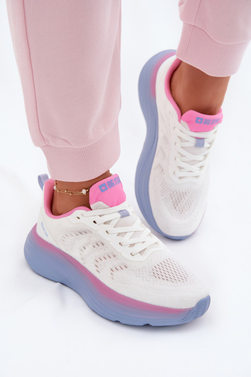 scarpe da ginnastica Femminile Big Star TT274046 Colore bianco