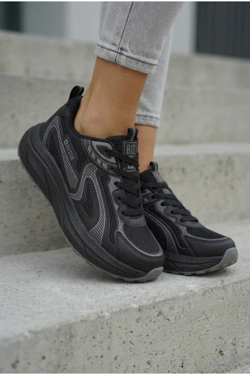 Scarpe sportive da donna Big Star TT274327 HI-POLY SYSTEM nere