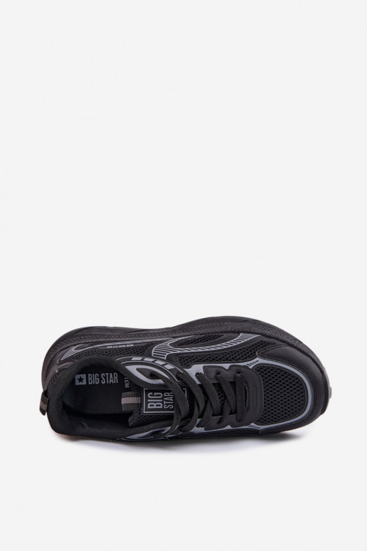 scarpe da ginnastica Scarpe modello sneakers Femminile Big Star TT274327 HI-POLY SYSTEM colore nero