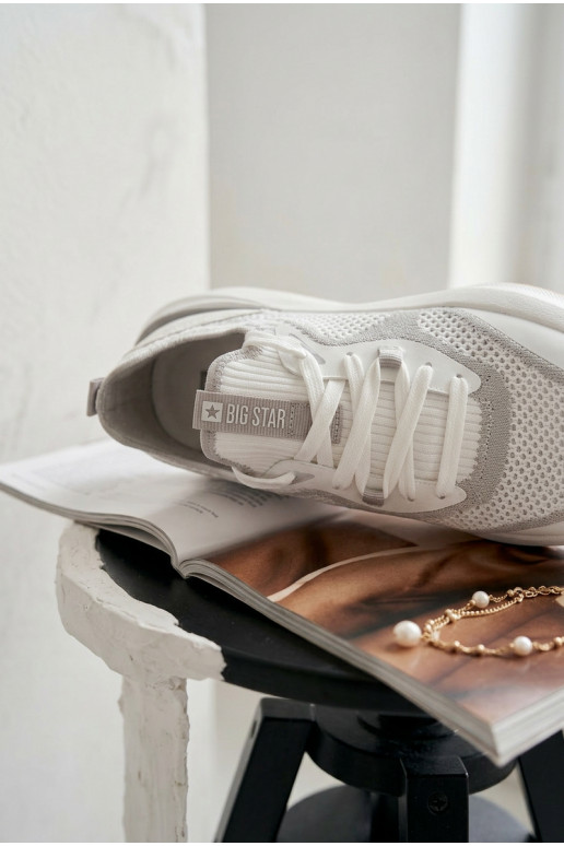 scarpe da ginnastica Femminile Big Star TT274570 HI-POLY SYSTEM Colore bianco