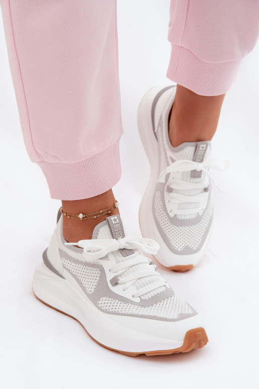 scarpe da ginnastica Femminile Big Star TT274570 HI-POLY SYSTEM Colore bianco