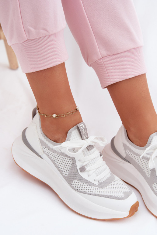 scarpe da ginnastica Femminile Big Star TT274570 HI-POLY SYSTEM Colore bianco