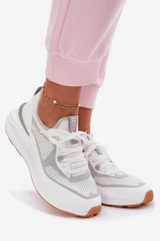 scarpe da ginnastica Femminile Big Star TT274570 HI-POLY SYSTEM Colore bianco