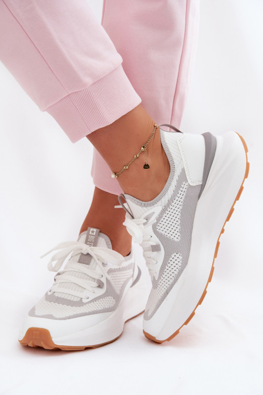 scarpe da ginnastica Femminile Big Star TT274570 HI-POLY SYSTEM Colore bianco