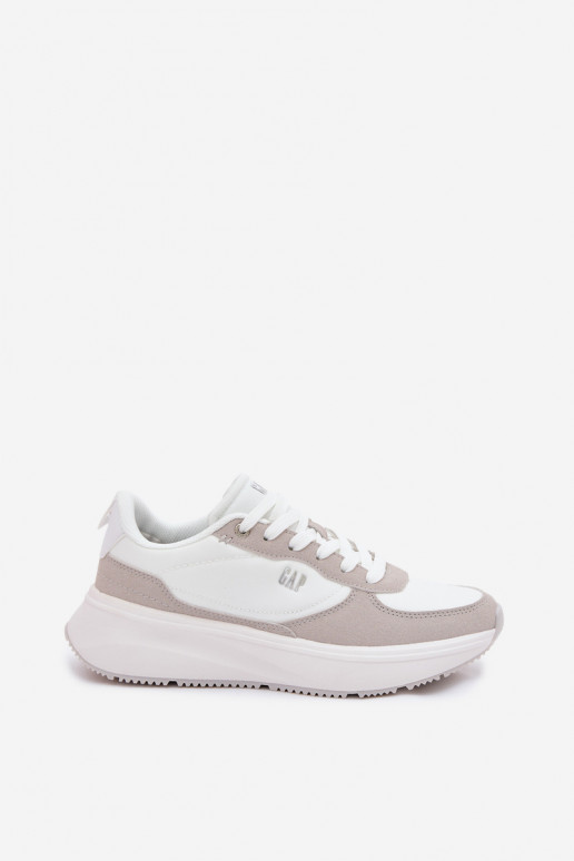 Scarpe modello sneakers Femminile con una piattaforma GAP PENELOPE GPIN6155300061 Colore bianco