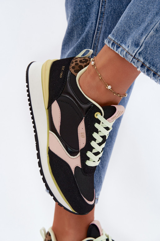 Scarpe modello sneakers Femminile GAP INONDER SPIRIT CITY GP6135290003 colore nero