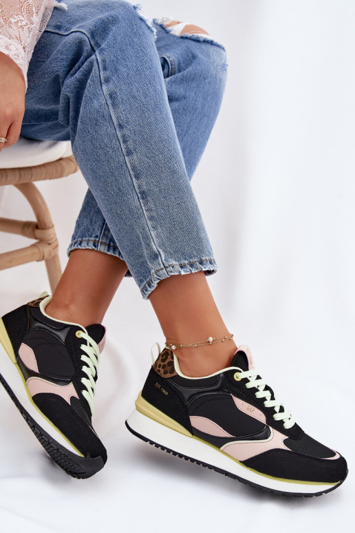 Scarpe modello sneakers Femminile GAP INONDER SPIRIT CITY GP6135290003 colore nero