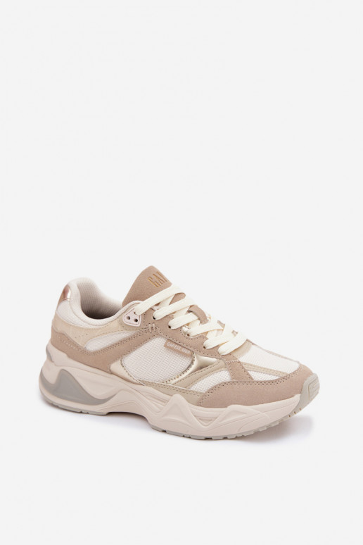 Scarpe modello sneakers Femminile con una piattaforma GAP MARATHON GPIN6154923895 beige