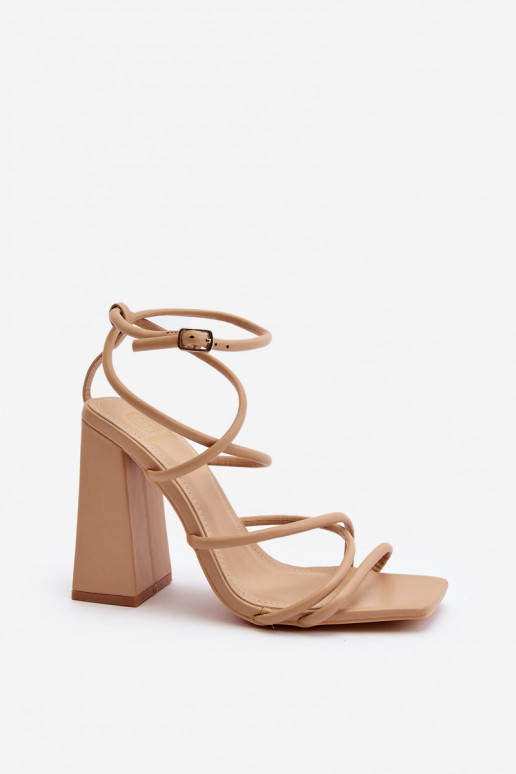 Alla moda Sandali col tacco alto Nude Josette