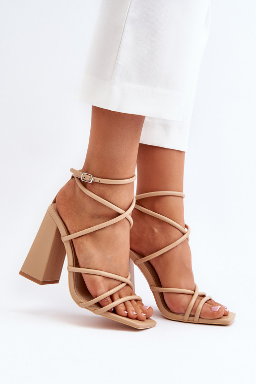 Alla moda Sandali col tacco alto Nude Josette