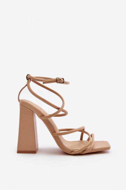 Alla moda Sandali col tacco alto Nude Josette
