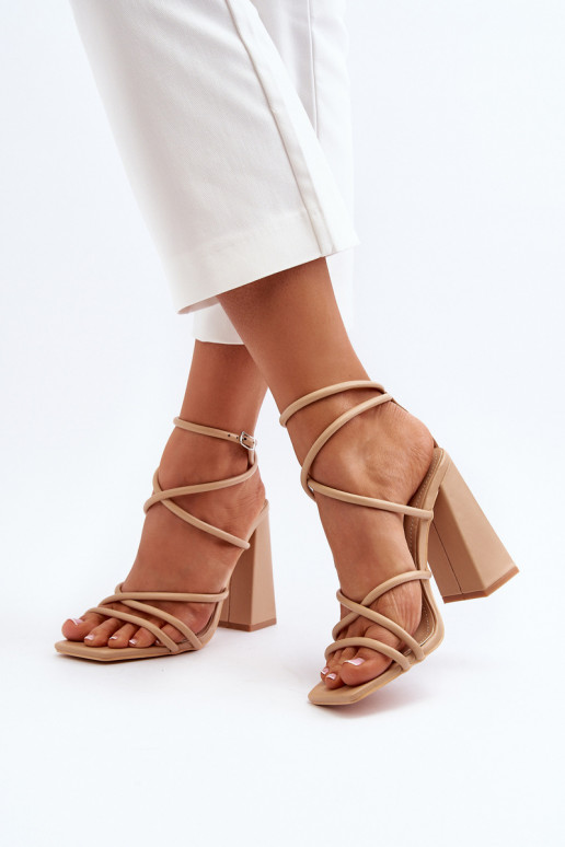 Alla moda Sandali col tacco alto Nude Josette