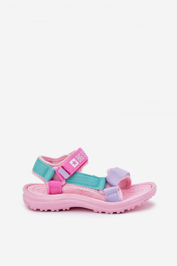 sandali Infantile con chiusure adesive Big Star RR374519 colore rosa 2