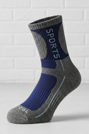 Calzini grigi caldi con...